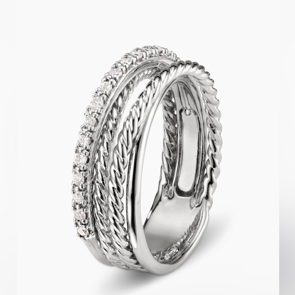David Yurman Crossover Brand with Diamonds - Picture 3 of 9